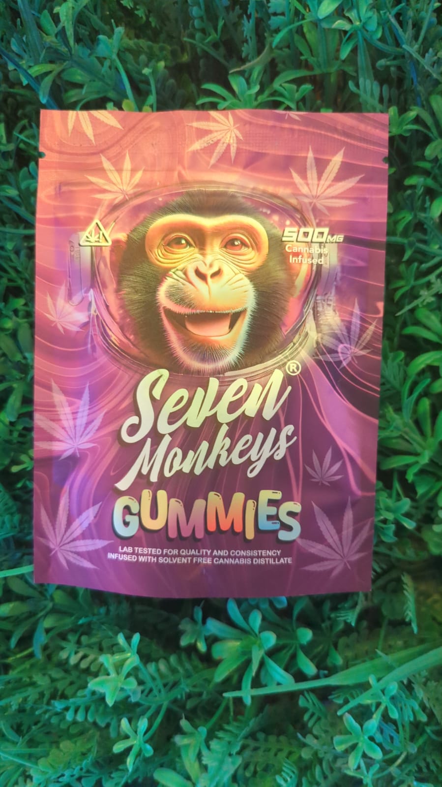 Gomitas THC 7 Monkeys 500mg