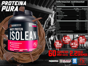 Proteina Isolean Holix 500-2.2kg