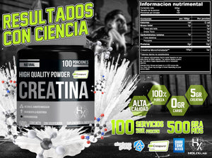 Creatina Pura Monohidratada Creapure 500gr